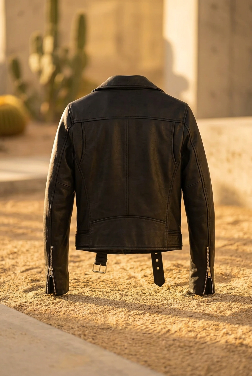 Midnight Rider — Vintage Biker Jacket