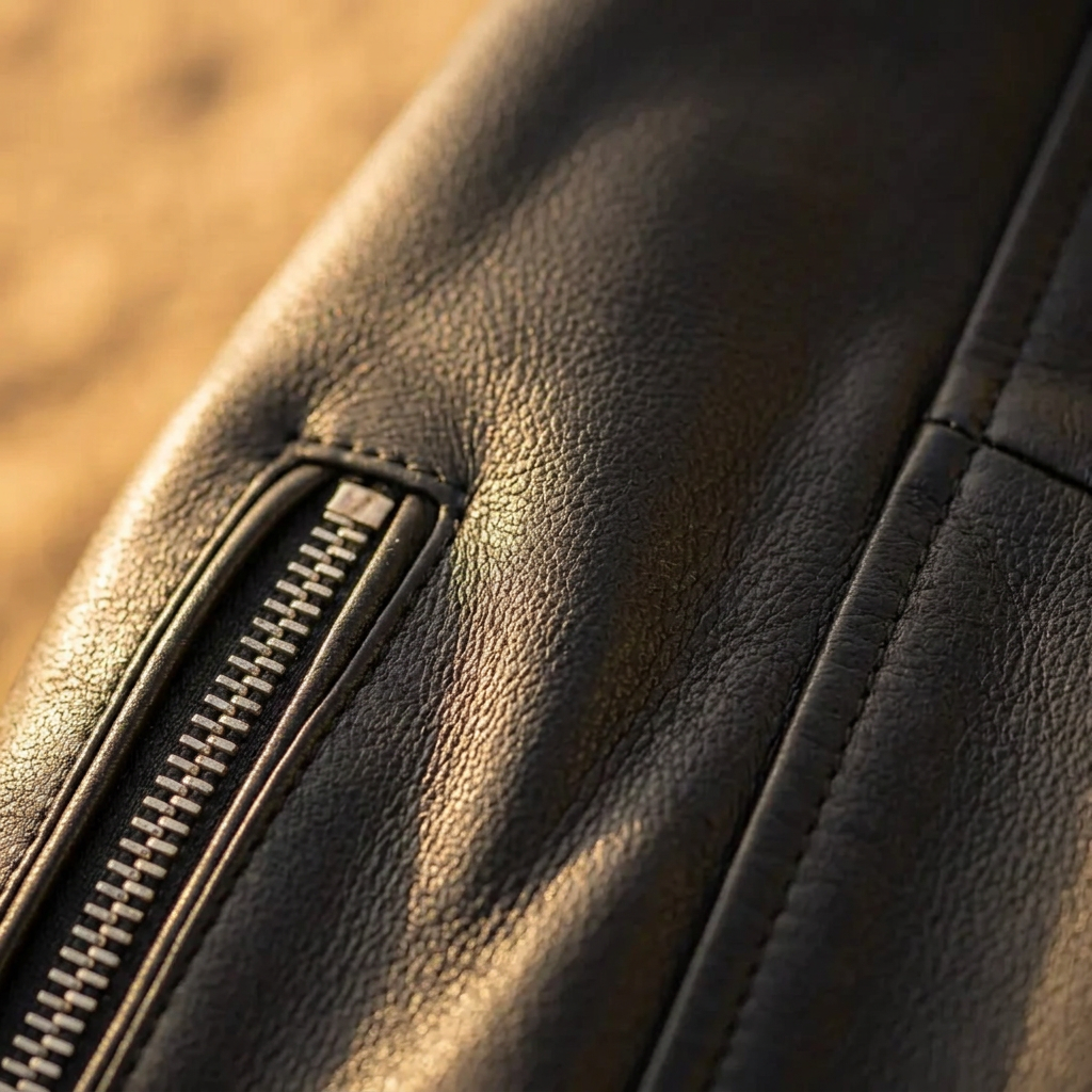 Midnight Rider — Vintage Biker Jacket